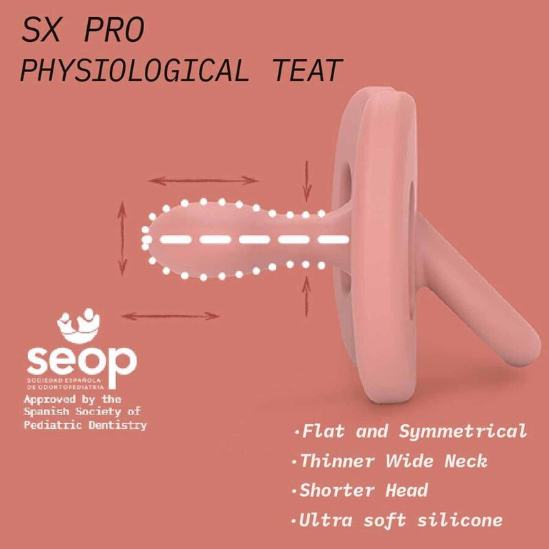 SUAVINEX All Silicone Soother With Sx Pro Physiological Teat 6-18m - Colour Essence Green (online) SMOOTHIE ULTRA LIGHT-image 3