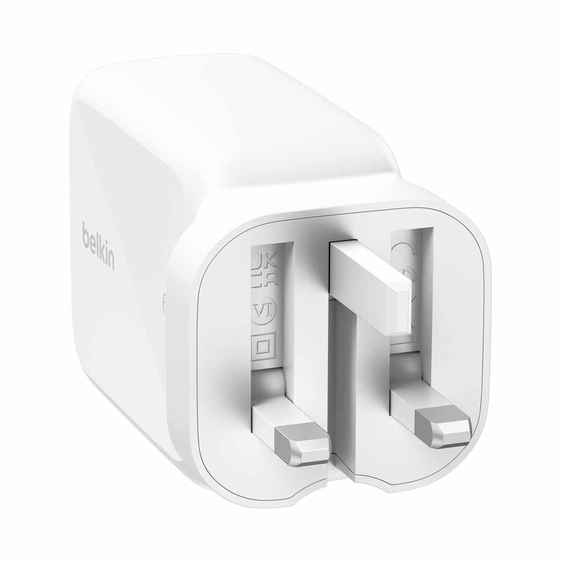 BELKIN 67w 2usb-c Wall Charger With Retractable Cable WCH022MYWH-image 3