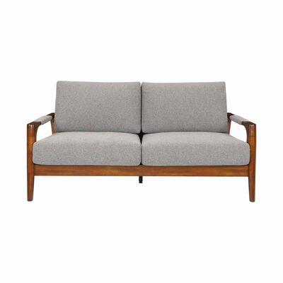 MUZE 3 Seater Sofa (fab) Grey Fabric Sofa PERLIS