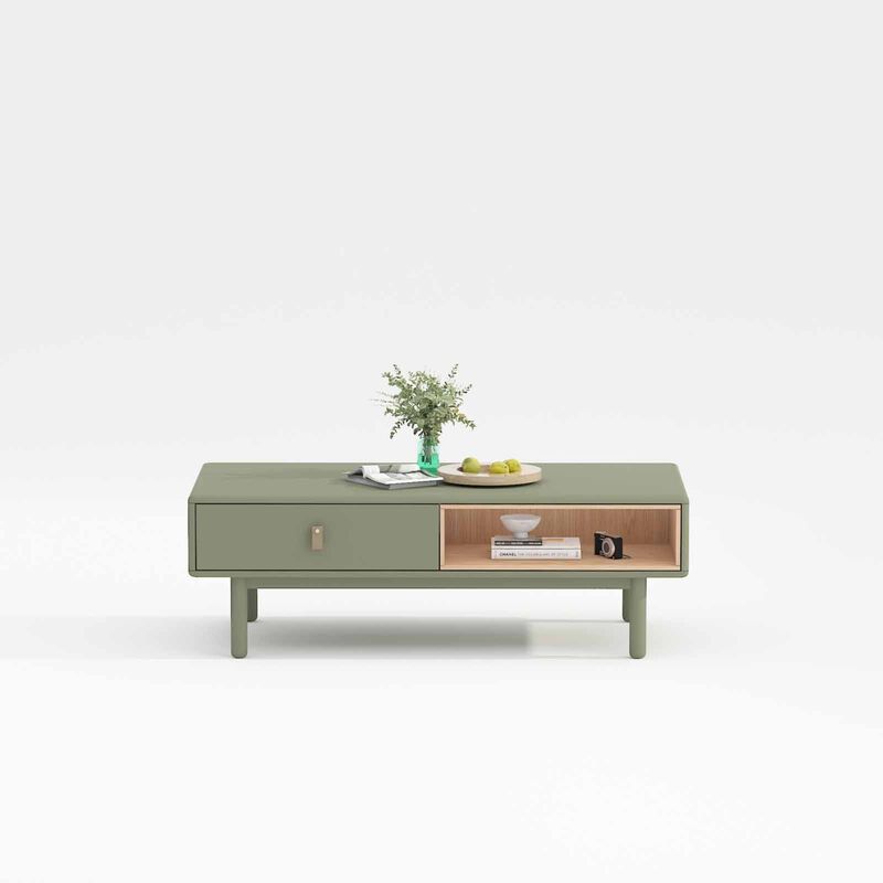 MUZE Coffee Table - Green IRIS-image 1