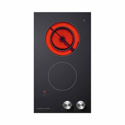 FISHER & P 2 Zone Ceramic Hob (30cm) (exclude Installation) CE302CBX2