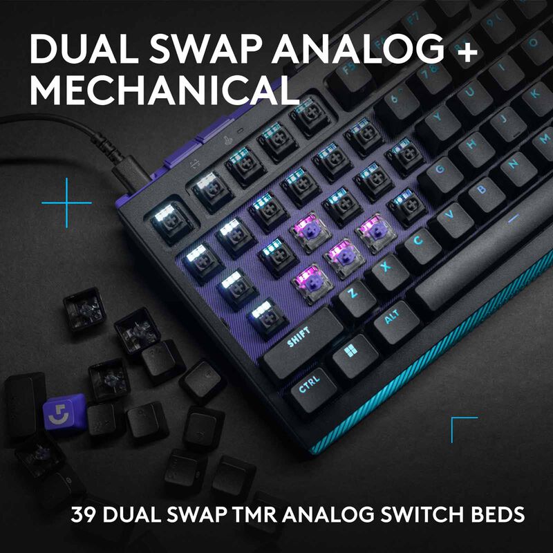 LOGITECH G512 X 98 Analog Mech Keyboard Black Tactile (2y) 920-013988-image 15