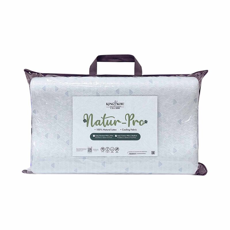 KINGKOIL Natur-pro Latex Contour Pillow NATUR-PRO-image 3