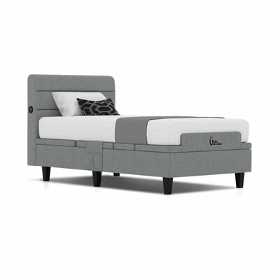 MAXCOIL Una Adjustable Bed + Harmony Mattress Super Single Size UNA MOTORISED ADJUSTABLE BED + HARMONY MATT