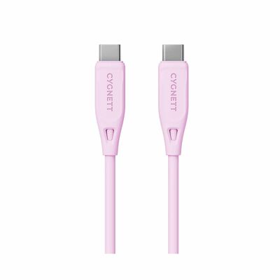 CYGNETT Charge Connect Usb-c To Usb-c (usb 2.0) Cable - Pink 1.2m CY4842PCTYC