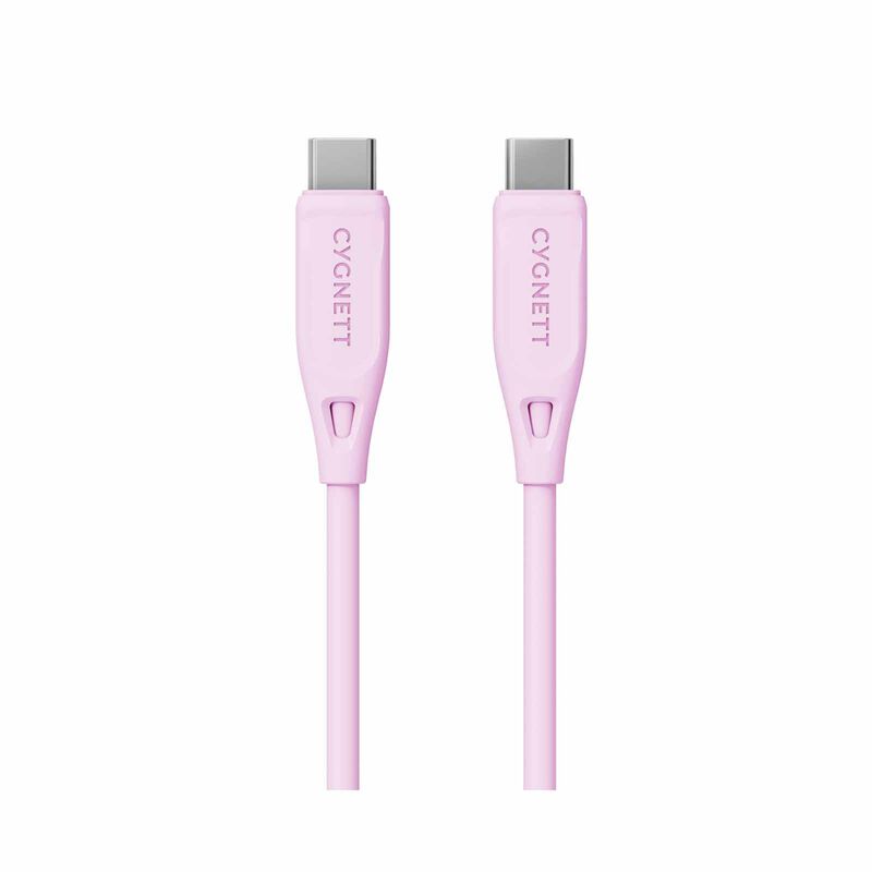 CYGNETT Charge Connect Usb-c To Usb-c (usb 2.0) Cable - Pink 1.2m CY4842PCTYC-image 1
