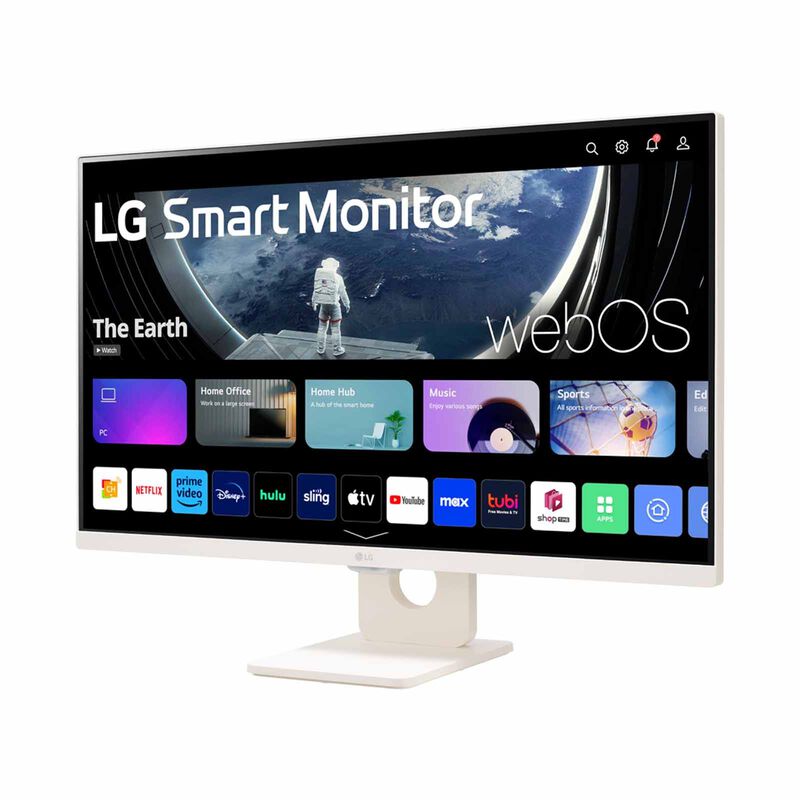 LG 27in Full Hd Ips Smart Wireless Monitor With Webos 27U511SA-W-image 7