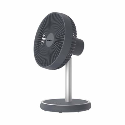 EUROPACE 7 In Rechargeable Dc Fan With Adjustable Height -grey EUF3753DGY