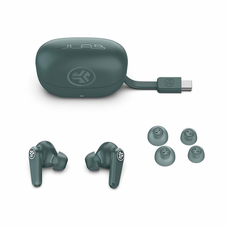 JLAB Go Pods Anc True Wireless Earbuds - Sage EBGOPODSRSGE124-image 3