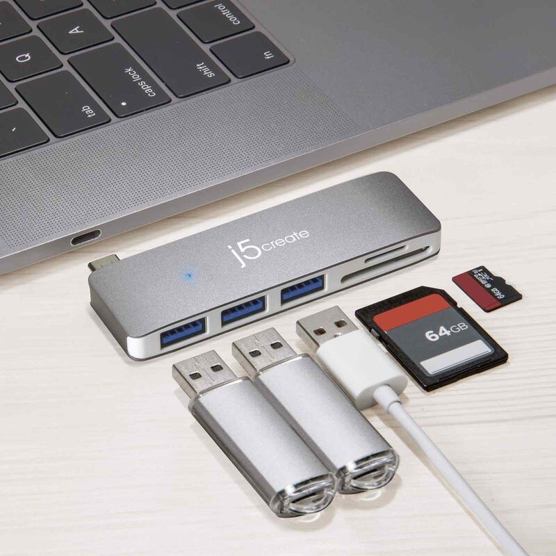 J5CREATE Usb Type-c 5-in-1 Ultradrive Mini Dock JCD348-image 2