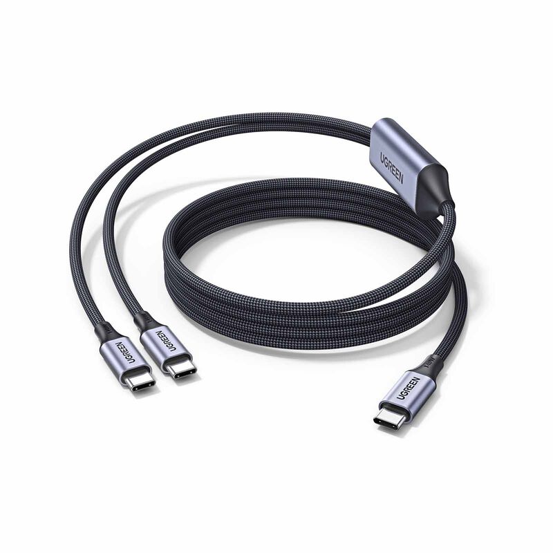 UGREEN L533_75733 Usb-c To Usb-c 140w Cable 1 To 2 Cable, 2m 75733-image 1