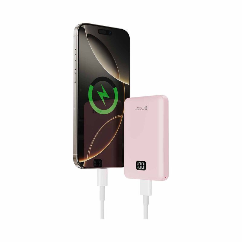 MAZER Pocketcharge 8000mah/pd20w/qc3.0 Powerbank - Pink M-POCKET8.0V5-PK-image 6