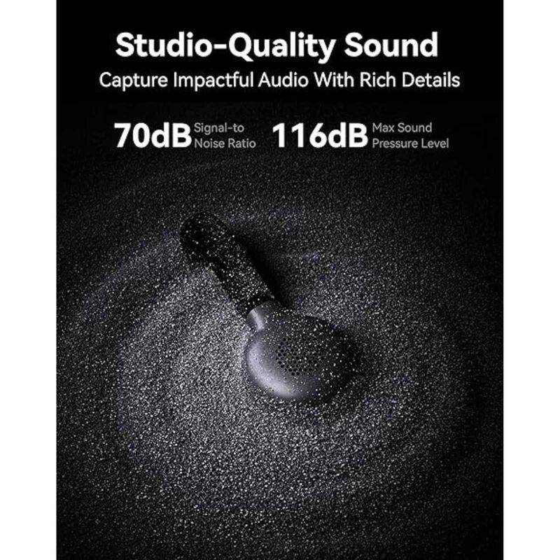 HOLLYLAND Wireless Lavalier Microphone With Usb-c Plug (duo, Space Gray) LARK M2S WITH USB-C-image 5