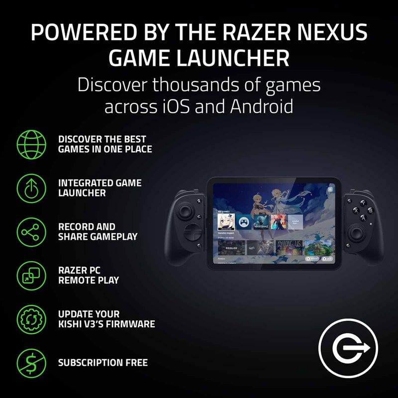 RAZER Kishi V3 Pro - Usb C Gaming Controller For Android, Iphone, And Ipad Mini RZ06-05460100-R3M1-image 2
