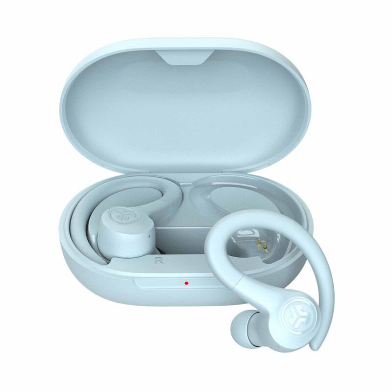 JLAB Go Sport+ True Wireless Earbuds - Light Blue EBGAIRSPRTRBLU124-image 1