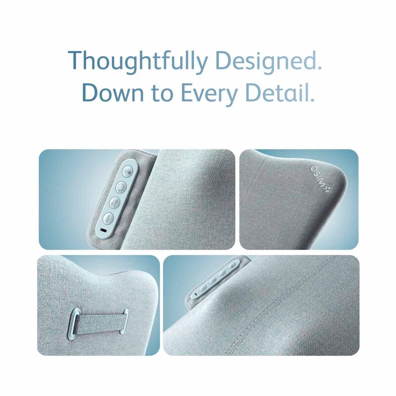 OSIM Upebble Foot Reflexology Massager + Uergoh Air Neck & Back Massage Pad OS-3261 + OS2262-image 7