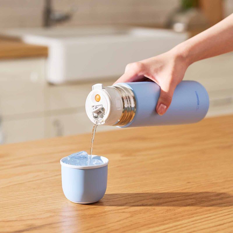 ZOJIRUSHI 0.50l Bottle With Cup - Blue SV-GR50E-AA-image 2
