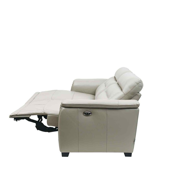 3rr Seater (fl-m) Grey Full Leather Incliner Sofa METROPOLIS-image 7