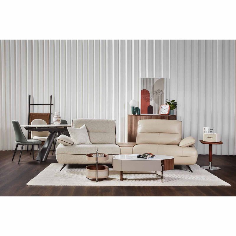 MUZE Coffee Table With Trolley Side Table TROKEY-image 5