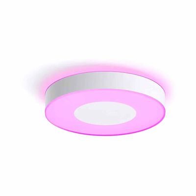 PHILIPS HU White And Color Ambiance Xamento Large Ceiling Lamp White 52.5w 3700 Lm (size: 425 X 425 X 84 Mm) Ip 915005997901