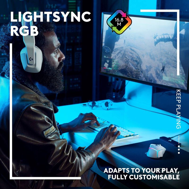 LOGITECH G502 X Plus Lightspeed Rgb Mse White 910-006173-image 19