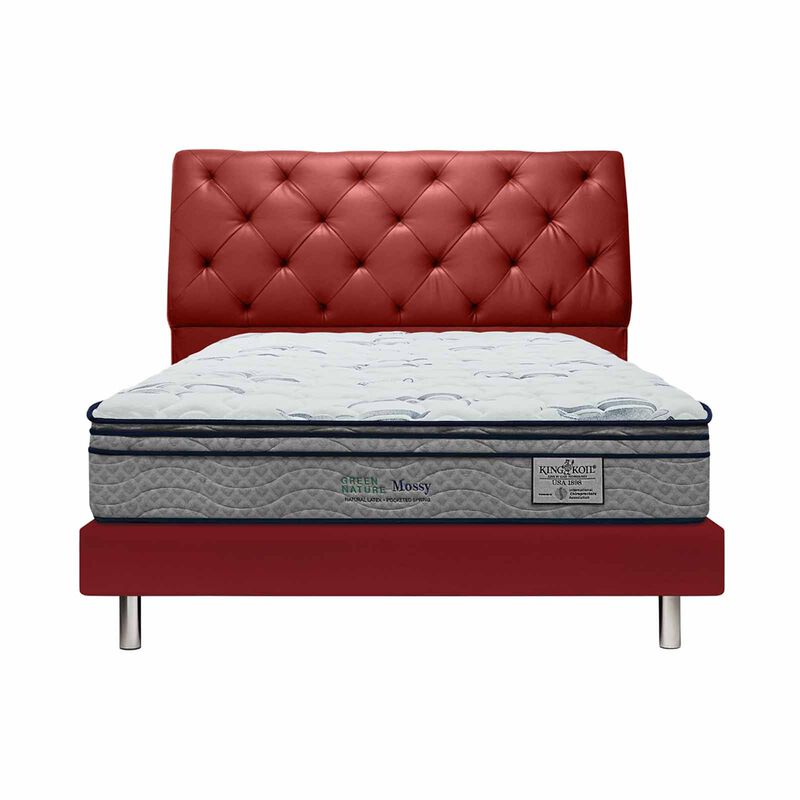 KINGKOIL Super Single Size Mattress GREEN NATURE MOSSY-image 1