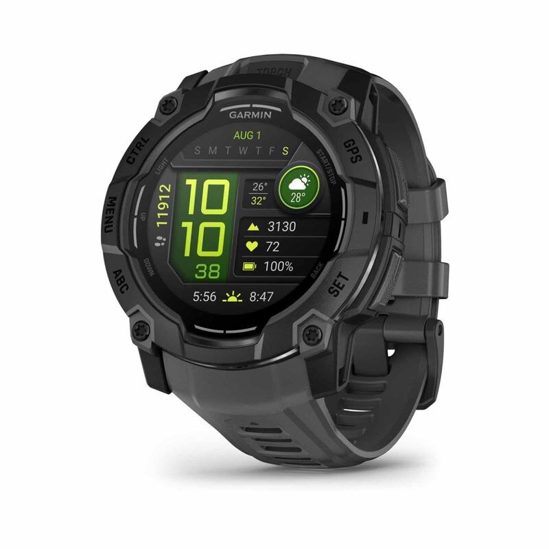GARMIN Instinct 3 &ndash; 50 Mm, Amoled, Black With Charcoal Band GM-010-03020-40-image 3
