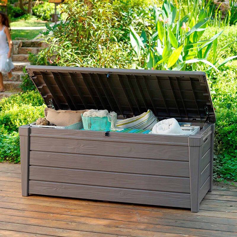 KETER Brightwood Storage Box Brown D-KT-35-4454-image 5