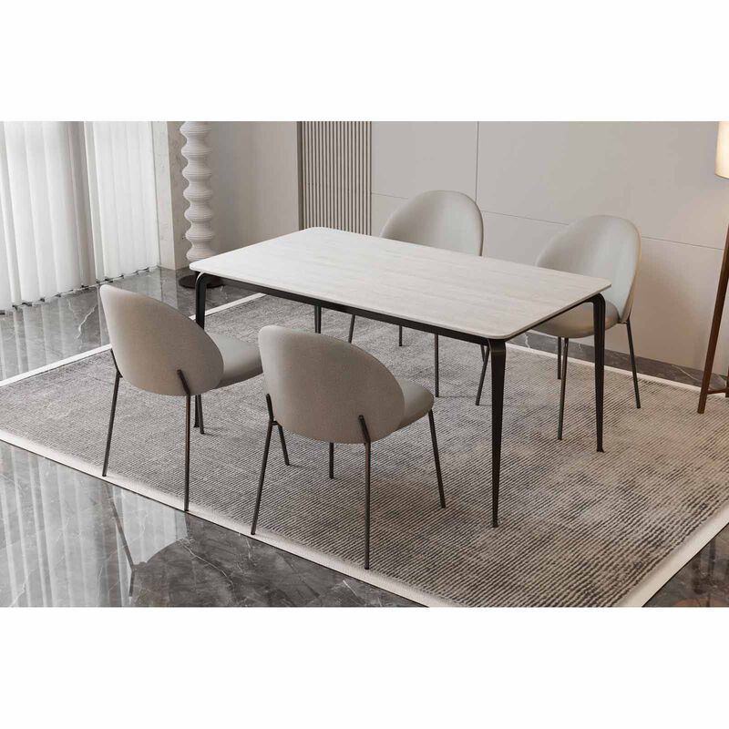 MUZE 5 Piece Dining Set WINSTER-image 2