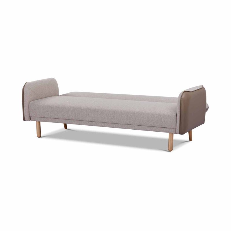 Sofa Bed Biege RUTH-image 5