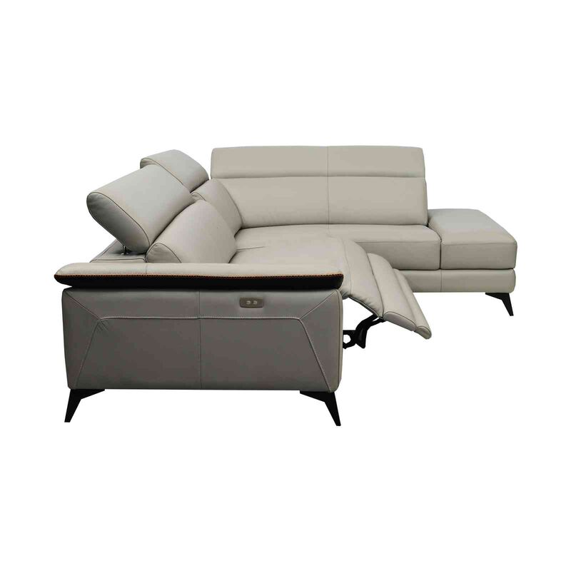 ARMADIO L Shaped (fl-v) Right Mto Full Leather Sofa Set JANELLE-image 9