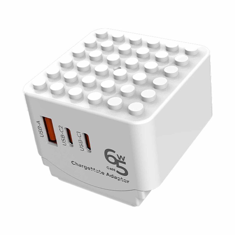 SOUNDTEOH World Travel Adaptor With Gan Pd65watts Usb Quick Charger TA-865C-image 4