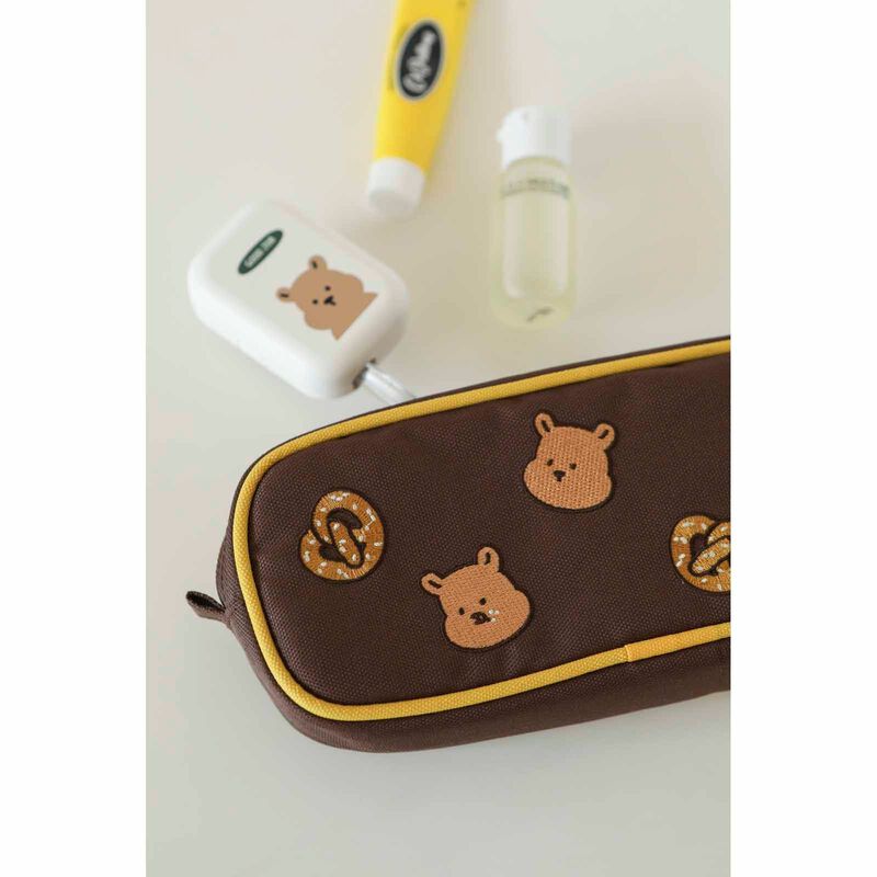 DAILYLIKE Mybuddy Pencil Pouch Pretzel-image 8