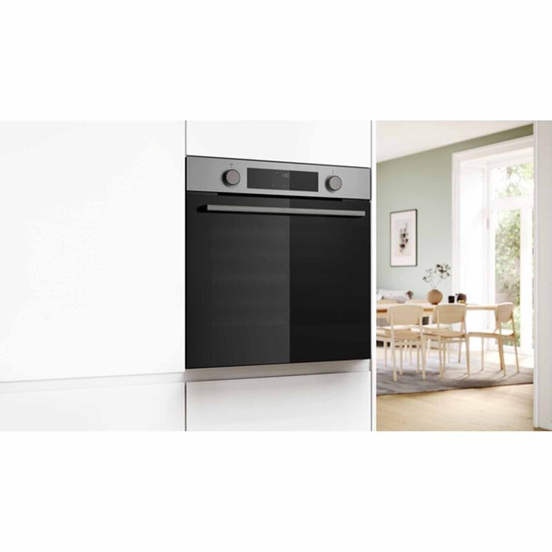 BOSCH 60cm Built In Oven (76l) (stainless Steel) (exclude Installation) HJA715BR0K-image 4