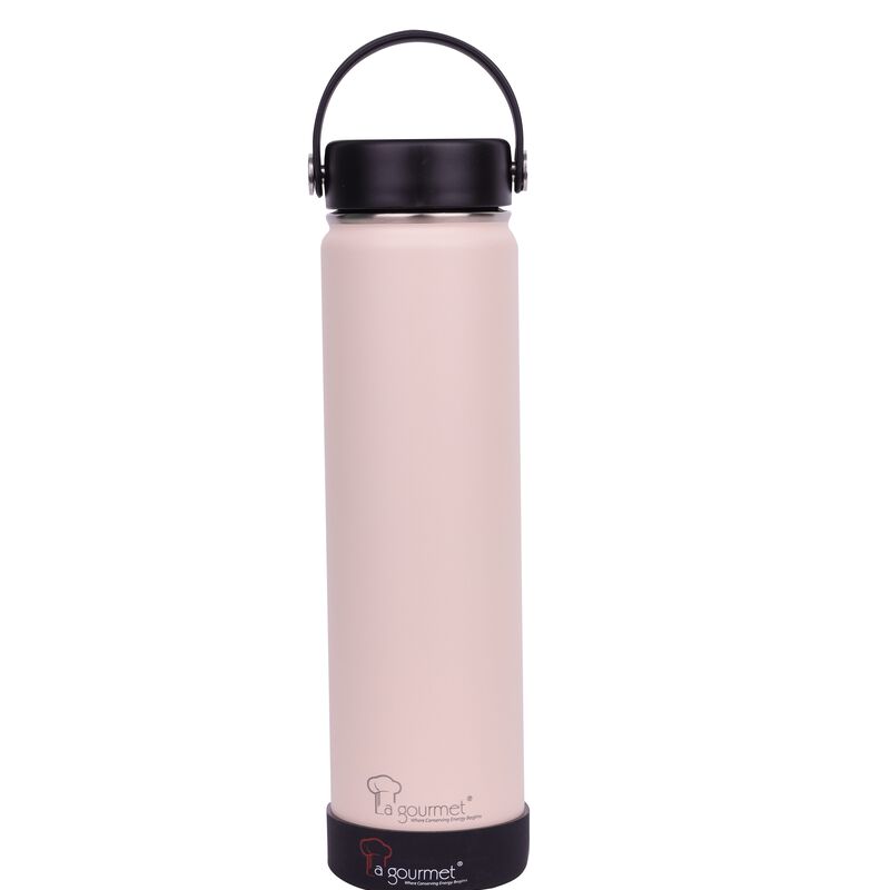 LA GOURMET Super Wide 720ml Thermal Bottle - Cream LGSE412140-image 2