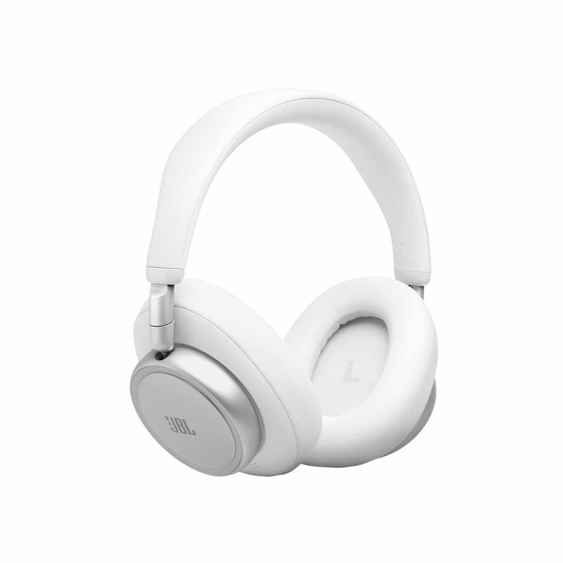JBL Wireless Over-ear Noise-cancelling Headphone LIVE780NC WHITE-image 1