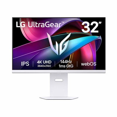 LG 31.5in 4k Uhd Ips 144hz Smart Gaming Monitor 32G810SA-W