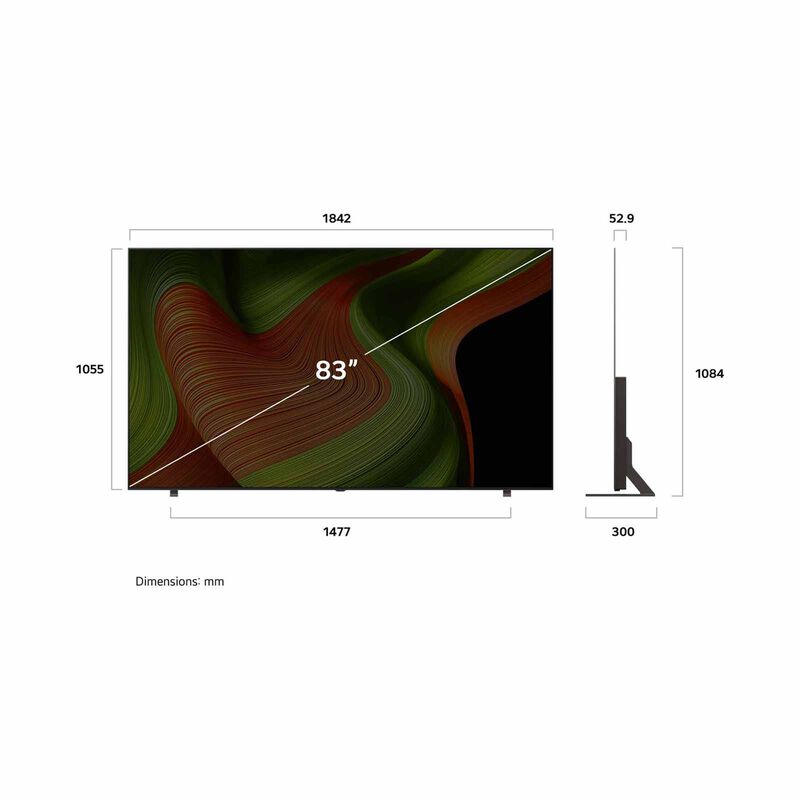 LG 83 In 4k Uhd Oled Tv OLED83B5PSA.ATC-image 2