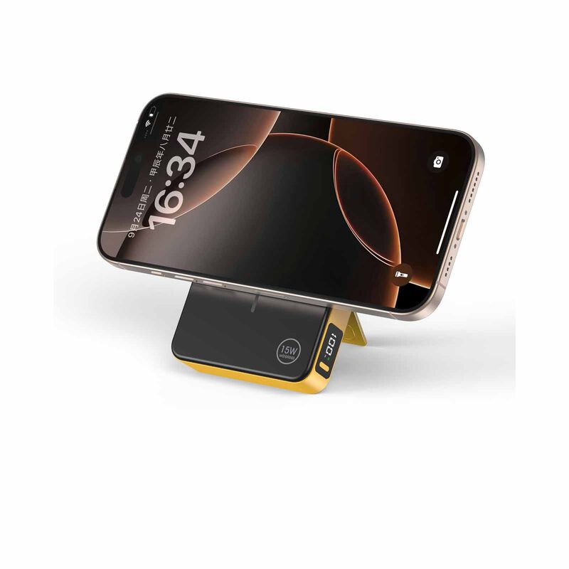 MAZER Magnetic 15w 10,000mah/pd30w With Istand Power Bank-sol M-MAGAIR20-SOL-image 8