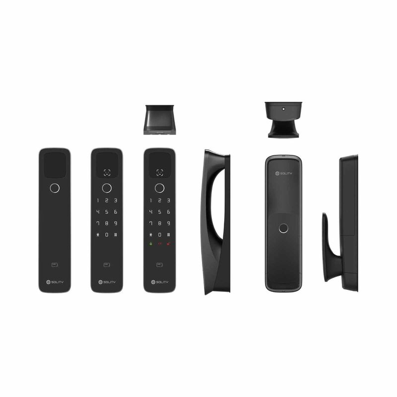 SOLITY Facial Recognition Push Pll Gate Lock Bundle G1 BUNDLE-image 4