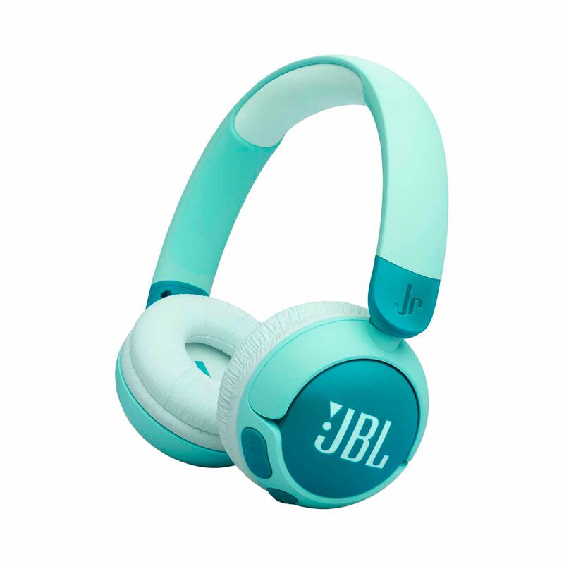 JBL Colorful, Durable Wireless On-ear Headphones With Jbl Safe Sound For Kids And Parental Control JR 320BT GREEN-image 1