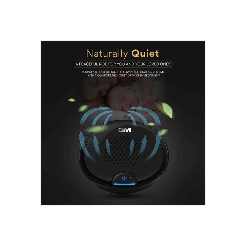 3M Smart Vehicle Air Purifier Plus Black PN38816-image 7