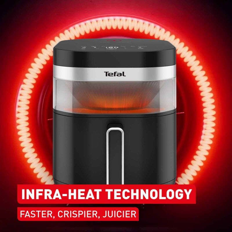 TEFAL Easy Fry Far Infrared Dual Heat Air Fryer (7.0l) EY8328-image 2