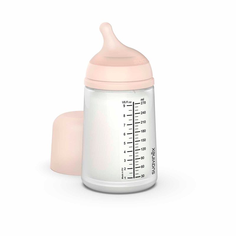 SUAVINEX Anti Colic Bottle 270ml - Medium Flow 3m+ (online) ZERO ZERO-image 1