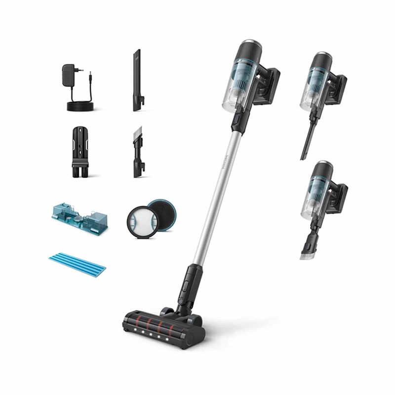 PHILIPS Series 3000 Series Cordless Vacuum Aqua XC3133/61-image 8
