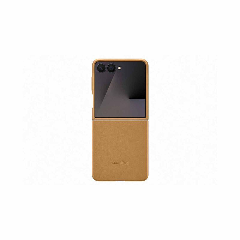 SAMSUNG Galaxy Z Flip7 Kindsuit Case Camel EF-VF766PAEGWW-image 1