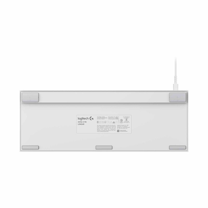 LOGITECH G316 X 98 Mech Keyboard White Linear 920-014247-image 4