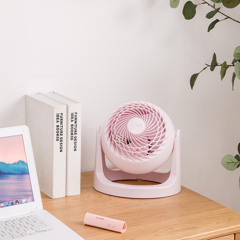 IRIS OHYAM 6 In Circulator Table Fan (pink) PCF-HE15 PINK-image 3