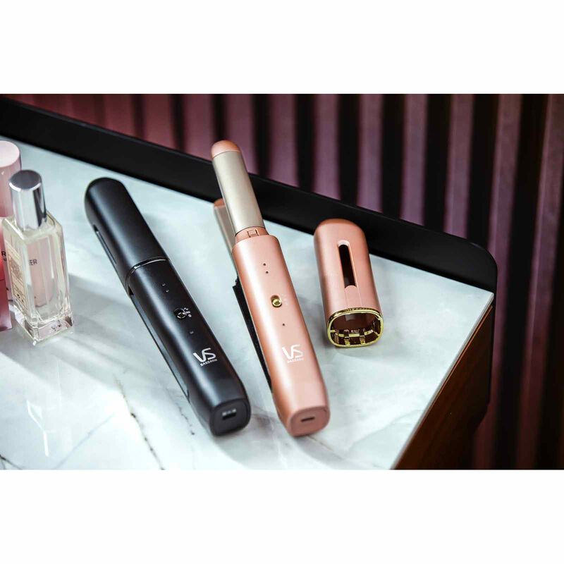 VS Rechargeable Mini 2-in-1 Styler - Pink VSI-1030PH-image 4