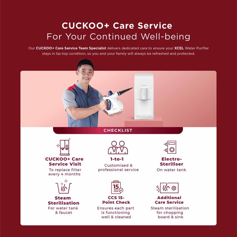 CUCKOO Xcel Water Purifier - Jet Black CP-XN501HB-image 6